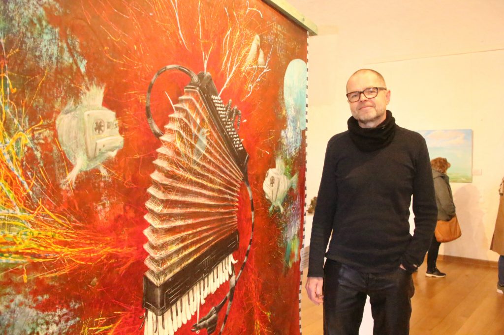 Der Paderborner Künstler Gennadi Isaak